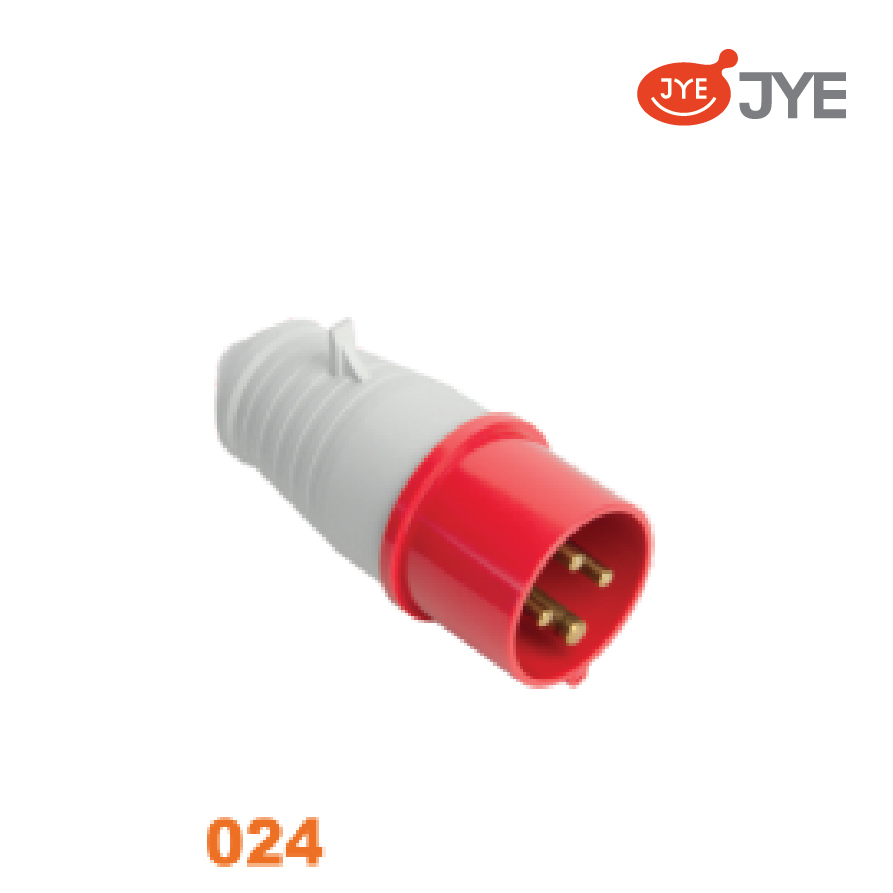 024 Phích cắm công nghiệp IP44;380-415V; 4P 32A